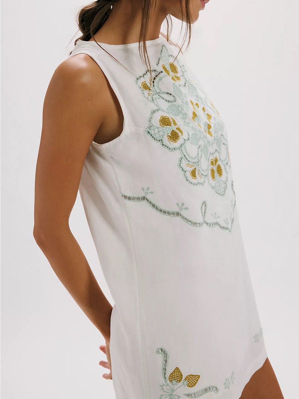 Free People Electric Garden Mini Dress